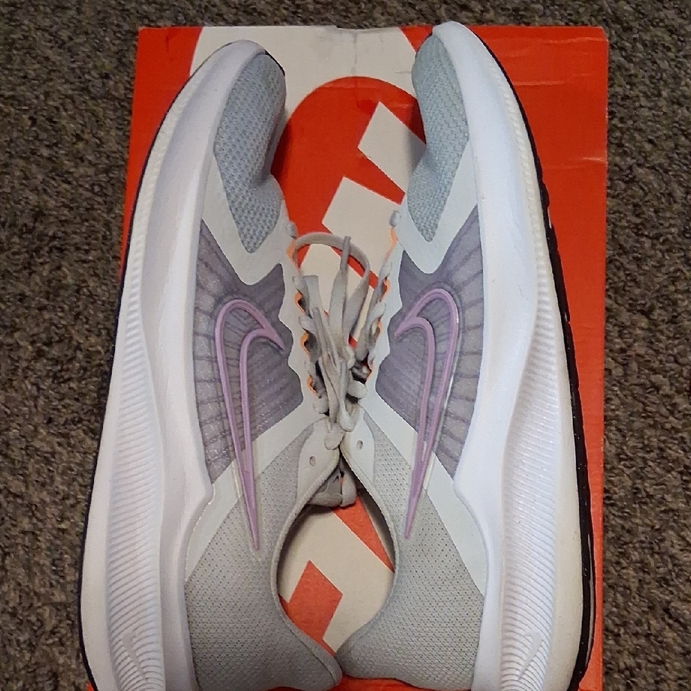 Nike Women's Running Shoes - Gray and Purple
